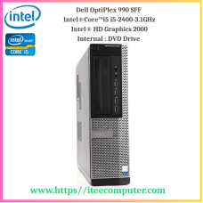 Dell Optiplex 990 Desktop sff Intel® Core™ i5-2400 3.1GHz Quad-core Processor 4GB Ram 500GB HDD