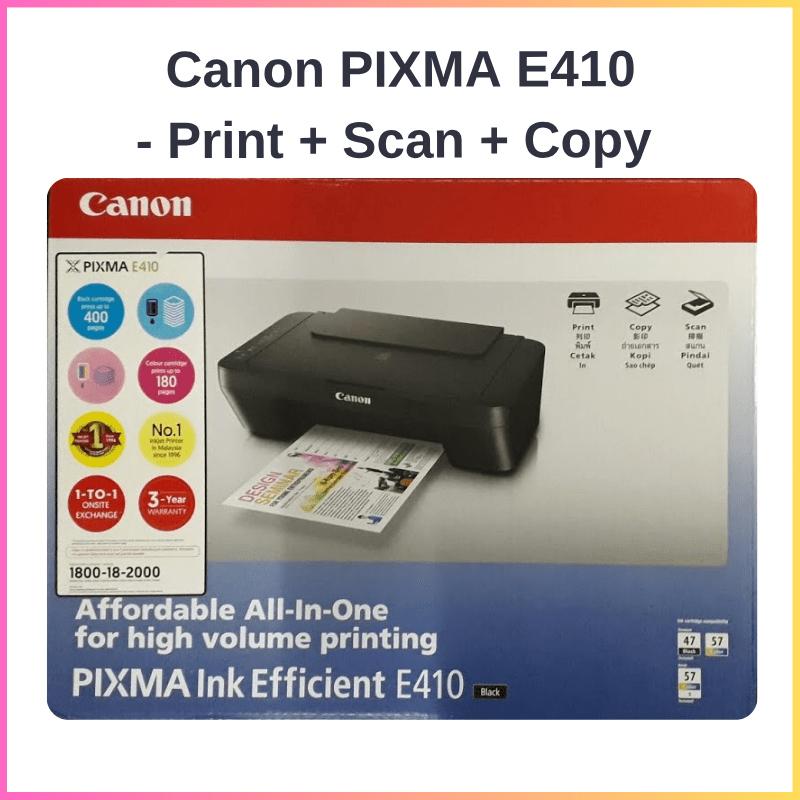 Canon PIXMA E410