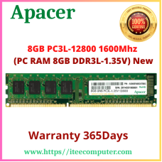 Apacer DDR3L 1.35v 1600Mhz (PC RAM 8GB) New