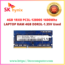 SKhynix PC3L-12800u 1600Mhz (Laptop Ram 4GB) Used